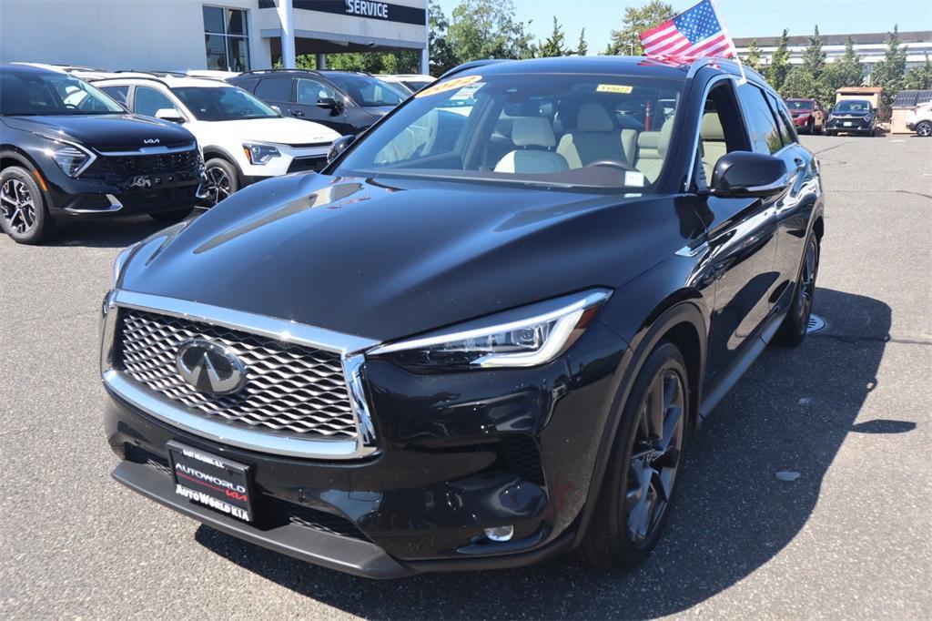used 2022 INFINITI QX50 car, priced at $31,514