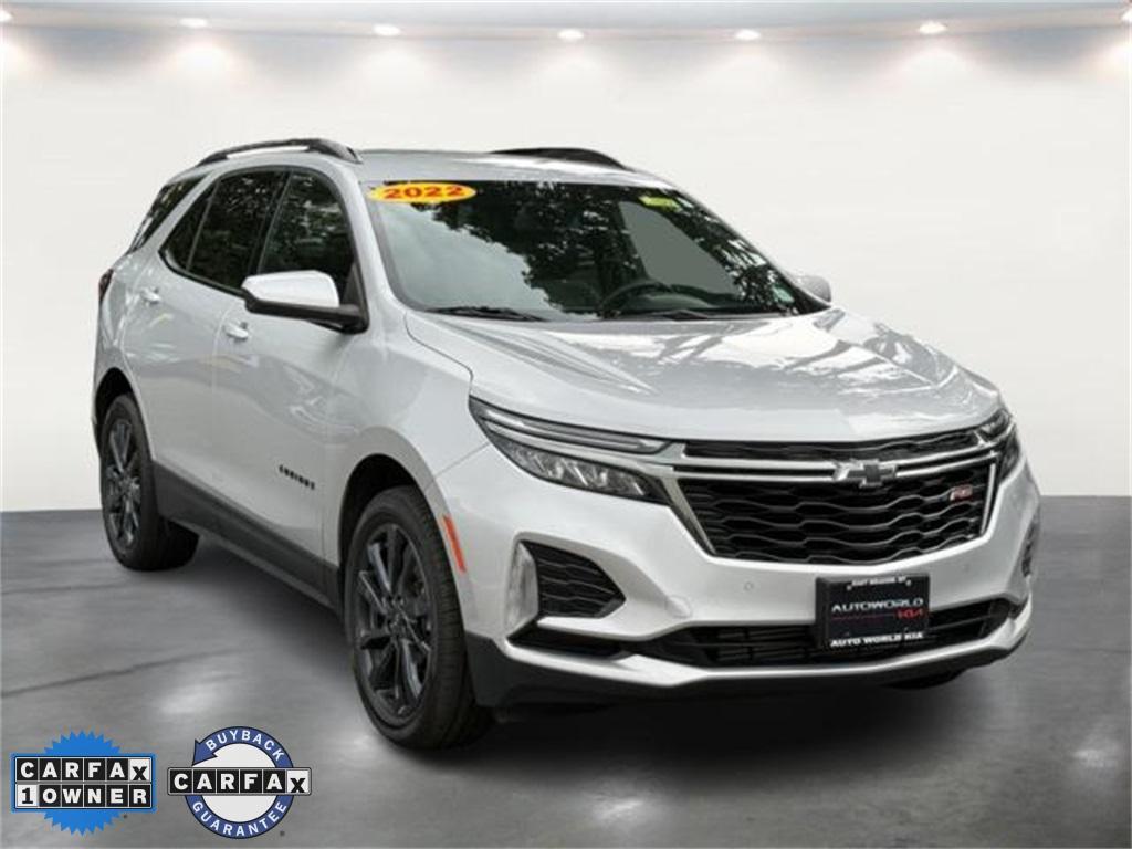 used 2022 Chevrolet Equinox car, priced at $21,782