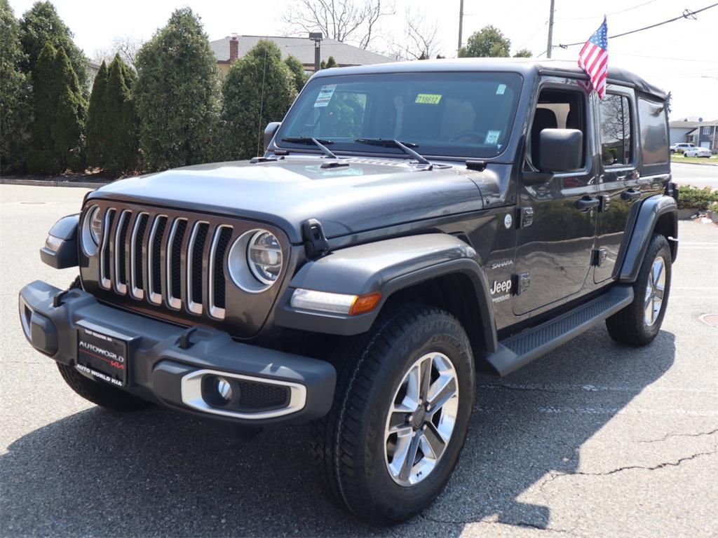 used 2021 Jeep Wrangler Unlimited car, priced at $29,282