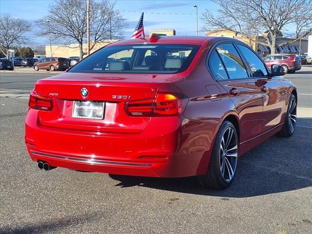 used 2018 BMW 330 car, priced at $19,614