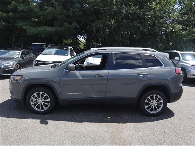 used 2021 Jeep Cherokee car, priced at $17,298