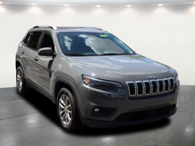 used 2021 Jeep Cherokee car, priced at $17,641