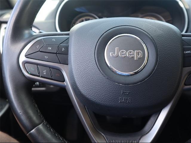 used 2021 Jeep Cherokee car, priced at $17,298