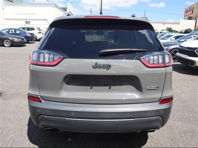 used 2021 Jeep Cherokee car, priced at $17,298