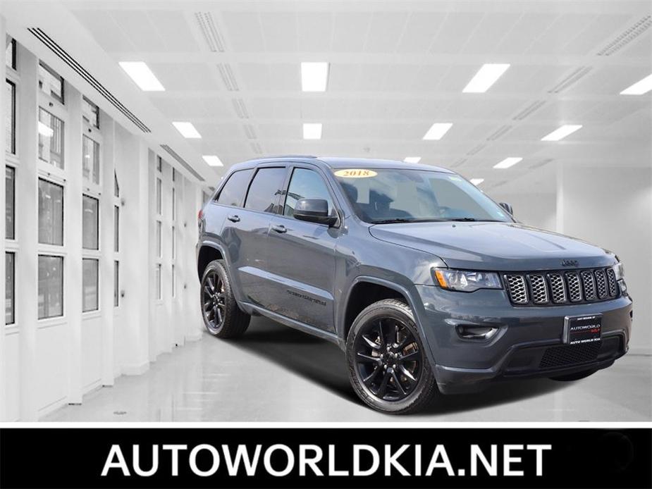 used 2018 Jeep Grand Cherokee car, priced at $18,588