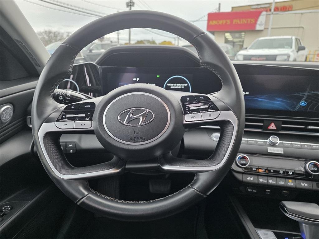 used 2022 Hyundai ELANTRA HEV car, priced at $19,311