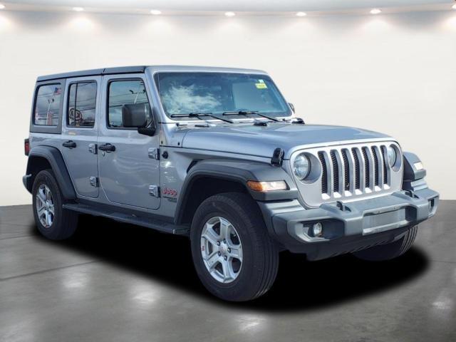 used 2019 Jeep Wrangler Unlimited car, priced at $22,974