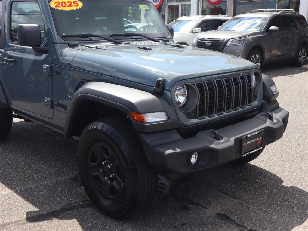 used 2025 Jeep Wrangler car, priced at $31,995