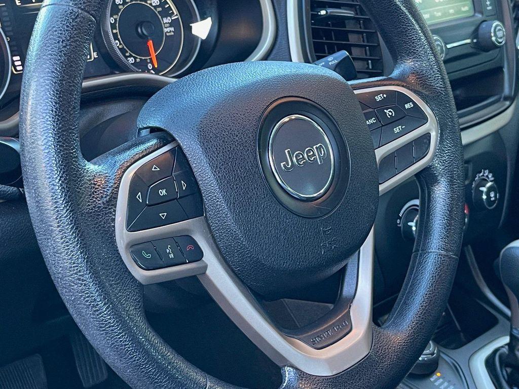 used 2017 Jeep Cherokee car, priced at $11,347