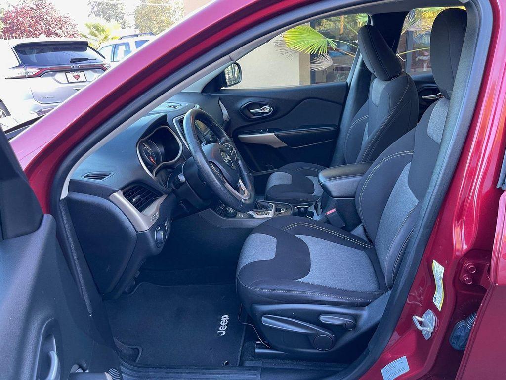 used 2017 Jeep Cherokee car, priced at $11,347