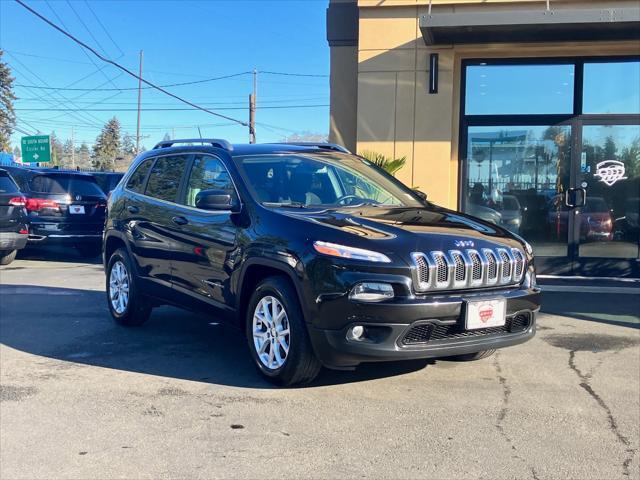 used 2015 Jeep Cherokee car, priced at $12,504