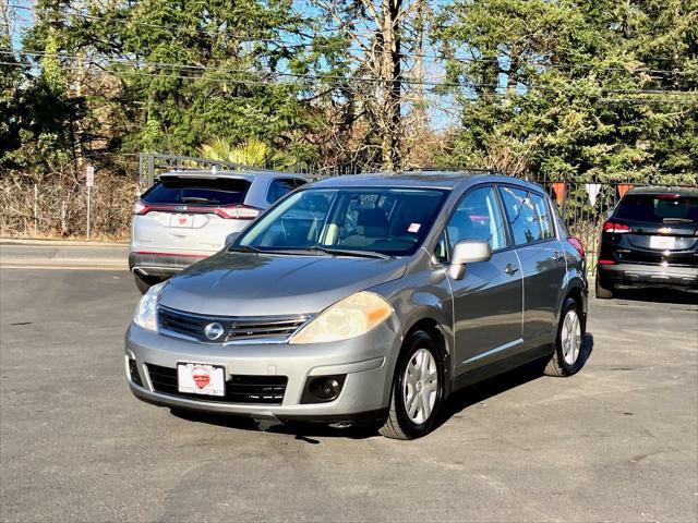 used 2010 Nissan Versa car, priced at $4,999