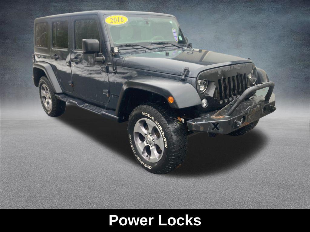 used 2016 Jeep Wrangler Unlimited car, priced at $20,000