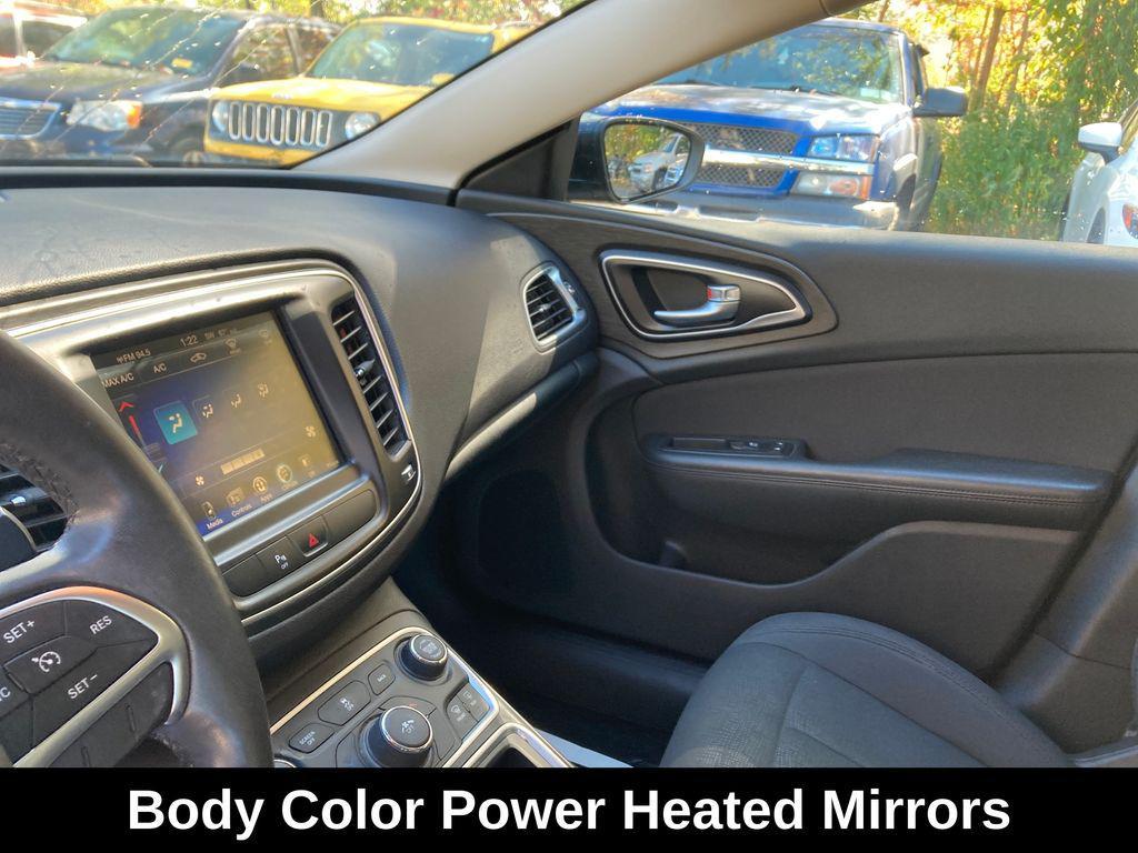 used 2015 Chrysler 200 car, priced at $13,000