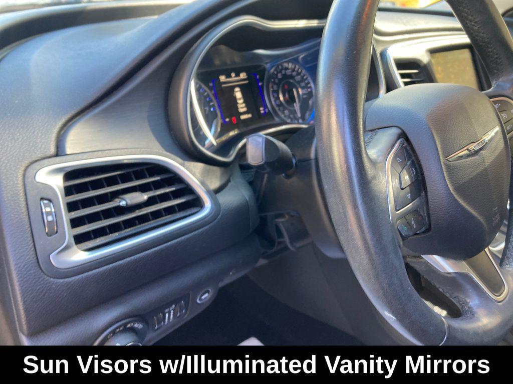 used 2015 Chrysler 200 car, priced at $13,000