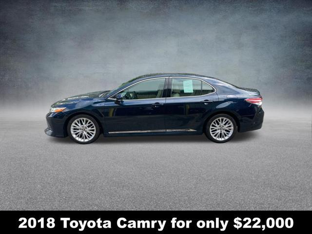 used 2018 Toyota Camry car, priced at $22,000