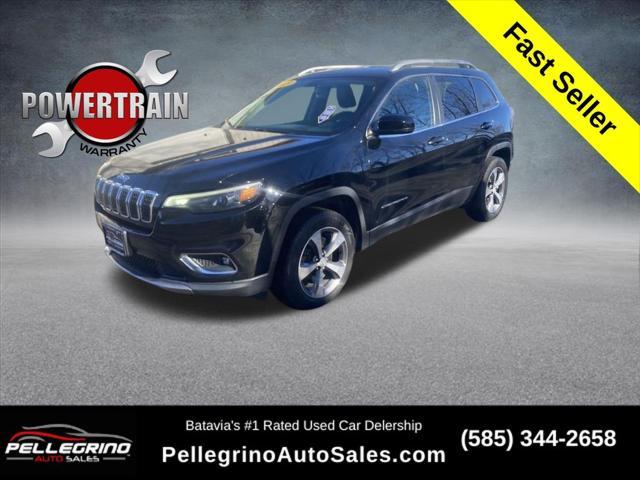 used 2019 Jeep Cherokee car, priced at $18,600