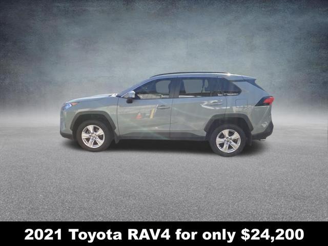 used 2021 Toyota RAV4 car, priced at $24,200