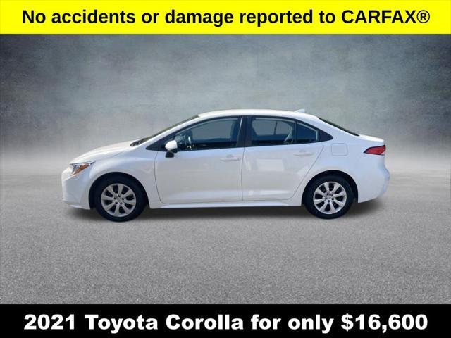 used 2021 Toyota Corolla car, priced at $16,600