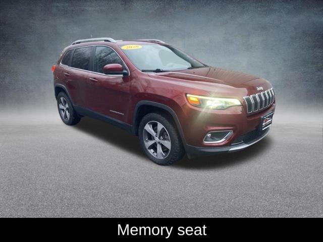 used 2020 Jeep Cherokee car, priced at $19,000