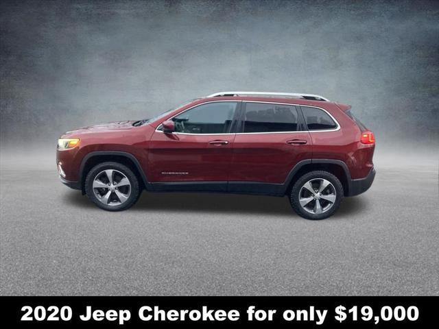 used 2020 Jeep Cherokee car, priced at $19,000