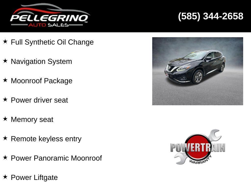 used 2018 Nissan Murano car, priced at $18,700