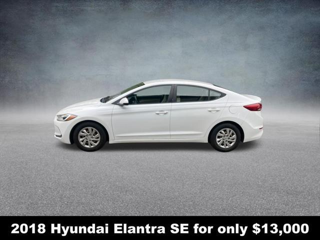 used 2018 Hyundai Elantra car, priced at $13,000