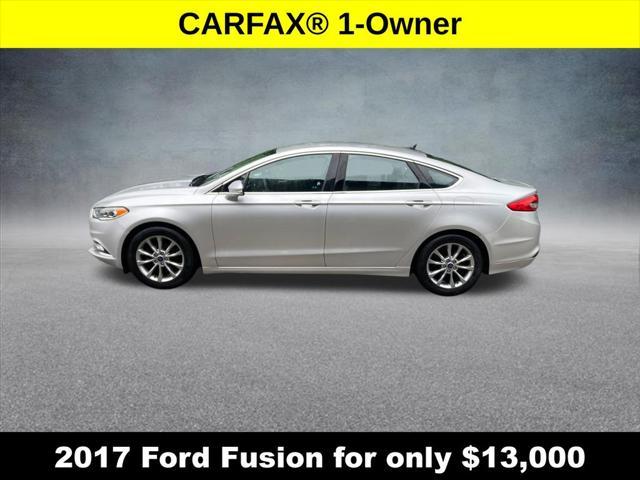 used 2017 Ford Fusion car, priced at $13,000