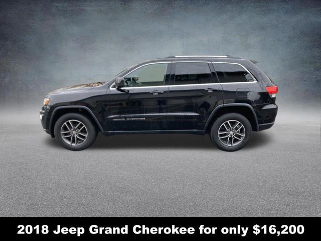 used 2018 Jeep Grand Cherokee car, priced at $16,200