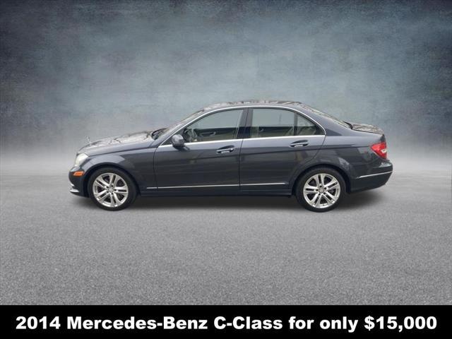 used 2014 Mercedes-Benz C-Class car, priced at $15,000