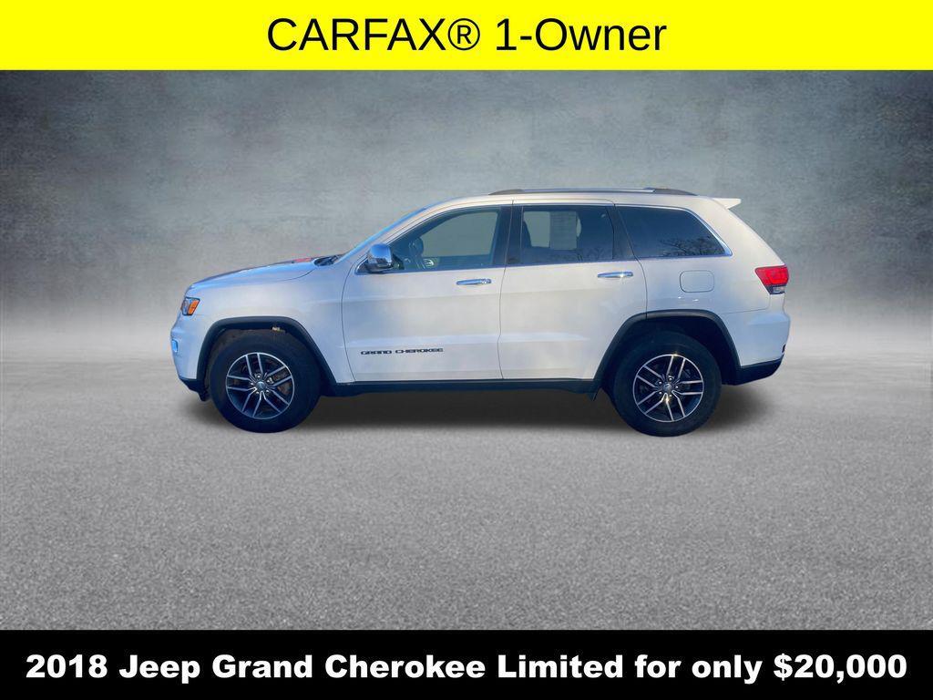 used 2018 Jeep Grand Cherokee car, priced at $20,000