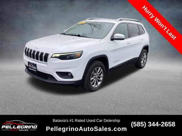 used 2021 Jeep Cherokee car, priced at $22,200
