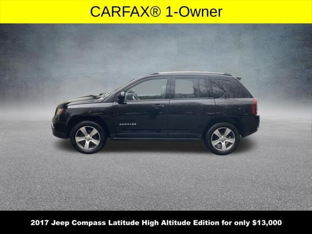 used 2017 Jeep Compass car, priced at $13,000