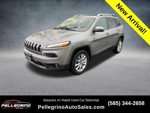 used 2016 Jeep Cherokee car, priced at $16,000