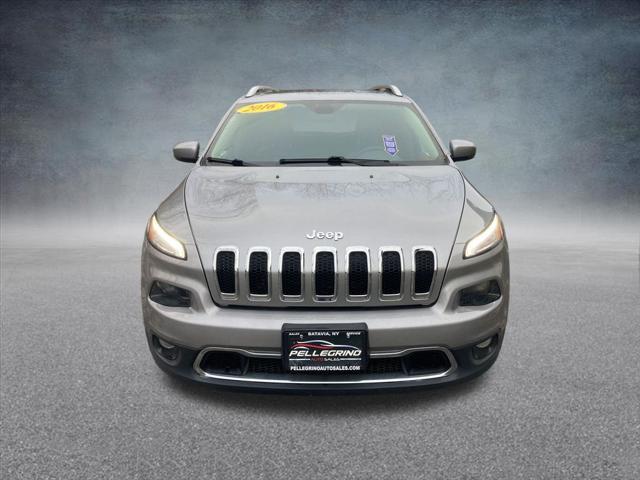 used 2016 Jeep Cherokee car, priced at $16,000