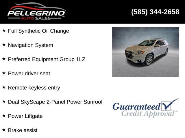 used 2018 Chevrolet Traverse car, priced at $25,000