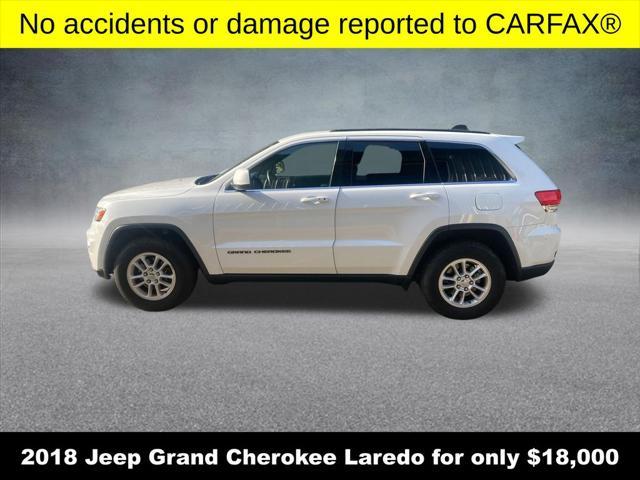 used 2018 Jeep Grand Cherokee car, priced at $18,000