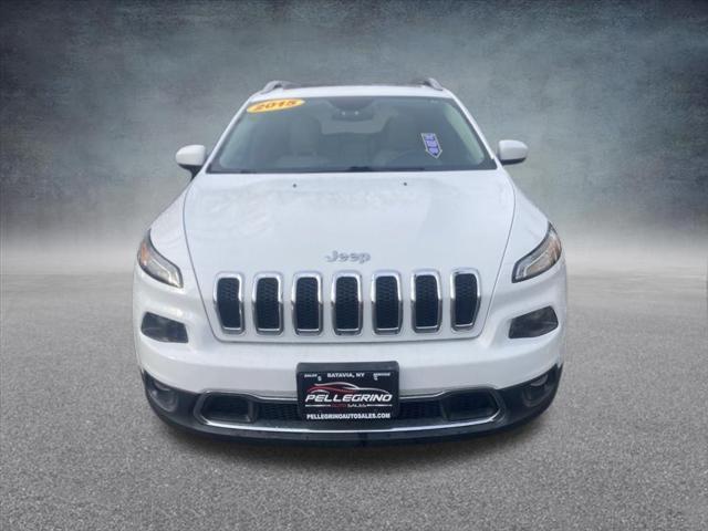 used 2015 Jeep Cherokee car, priced at $15,000