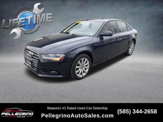 used 2014 Audi A4 car, priced at $13,000