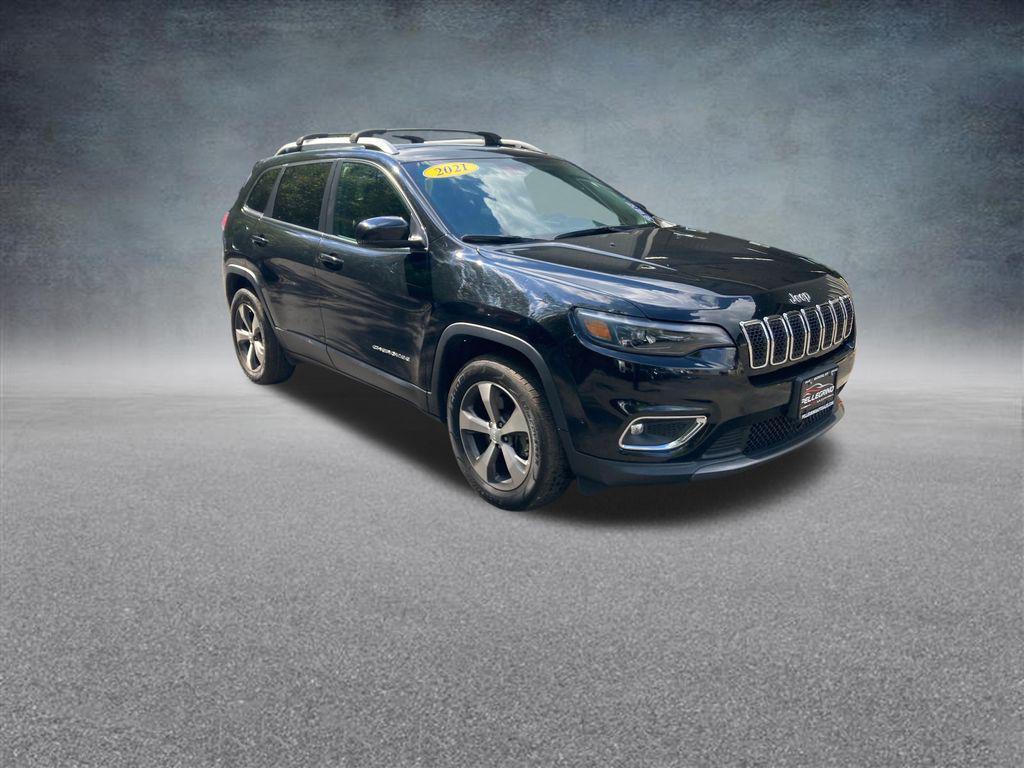 used 2021 Jeep Cherokee car, priced at $22,000