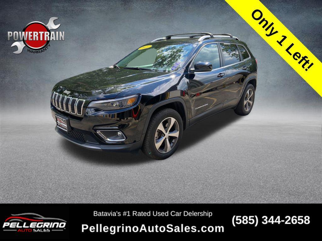 used 2021 Jeep Cherokee car, priced at $22,000