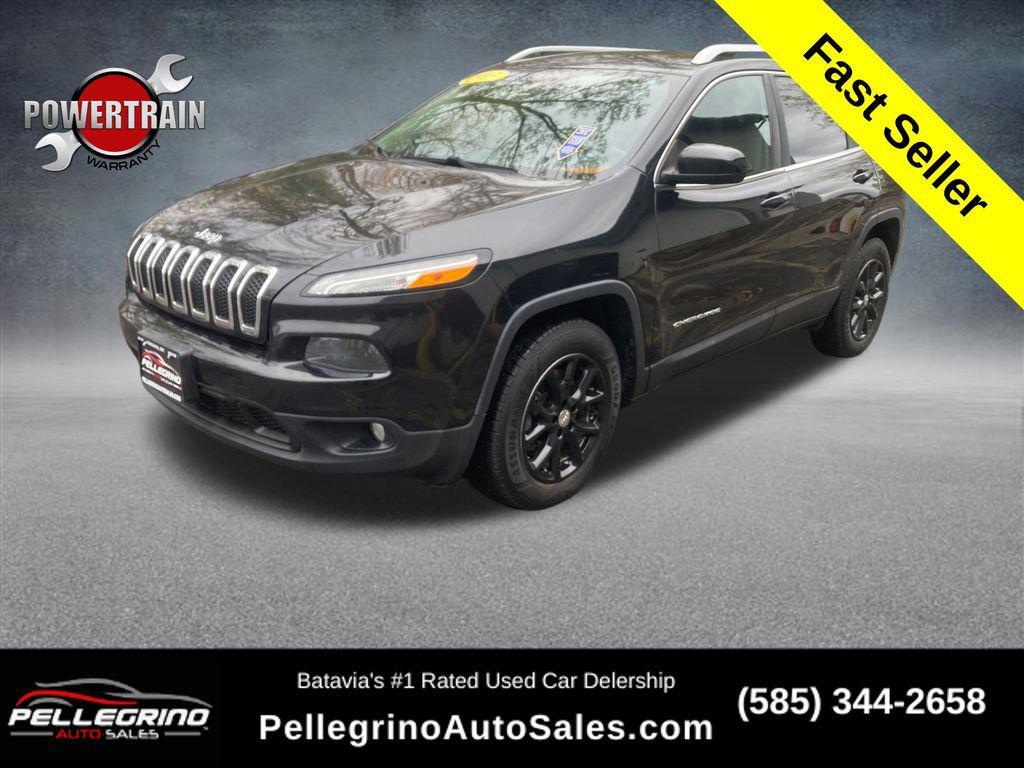 used 2015 Jeep Cherokee car, priced at $12,500