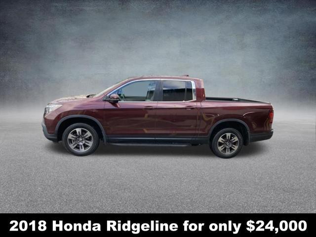 used 2018 Honda Ridgeline car, priced at $24,000