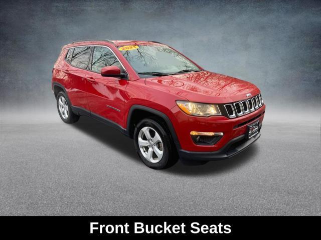 used 2021 Jeep Compass car, priced at $21,000