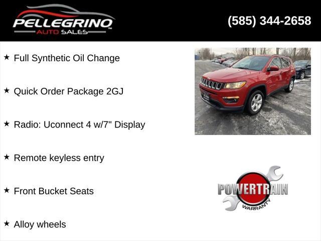 used 2021 Jeep Compass car, priced at $21,000