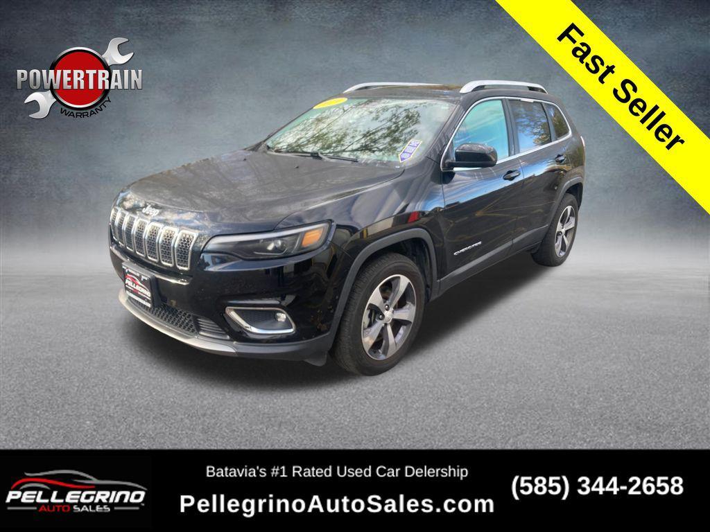 used 2019 Jeep Cherokee car, priced at $18,300