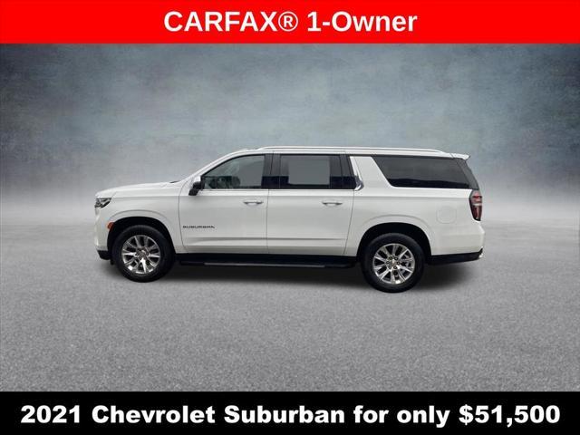 used 2021 Chevrolet Suburban car, priced at $51,500