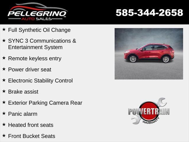 used 2020 Ford Escape car, priced at $17,800