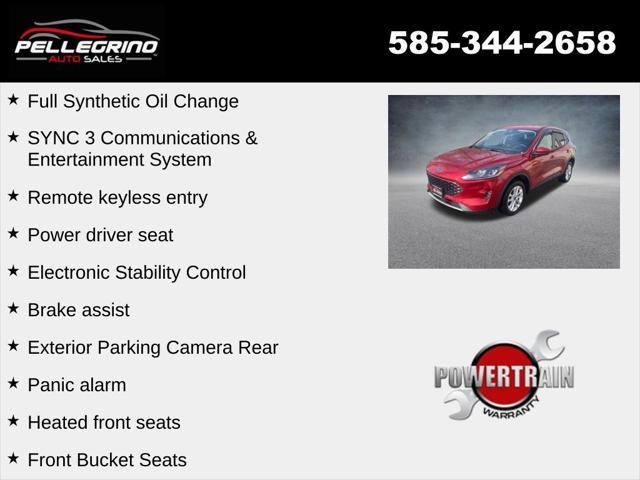 used 2020 Ford Escape car, priced at $16,400