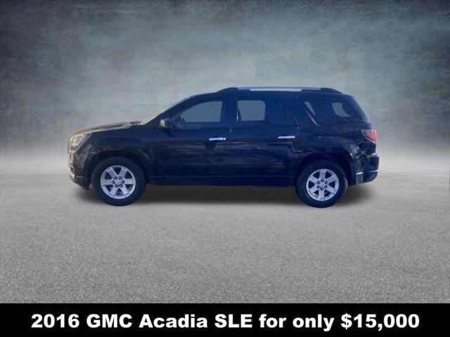 used 2016 GMC Acadia car, priced at $14,700